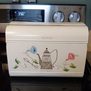 Vintage Ransburg Metal Kitchen Dispenser -